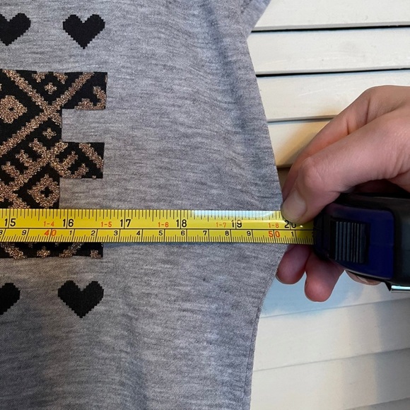 Heart2Heart Fringe Boho Crop Top Size L - Picture 5 of 5